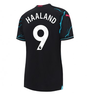Manchester City Erling Haaland #9 Tredje Tröja Kvinnor 2023-24 Kortärmad